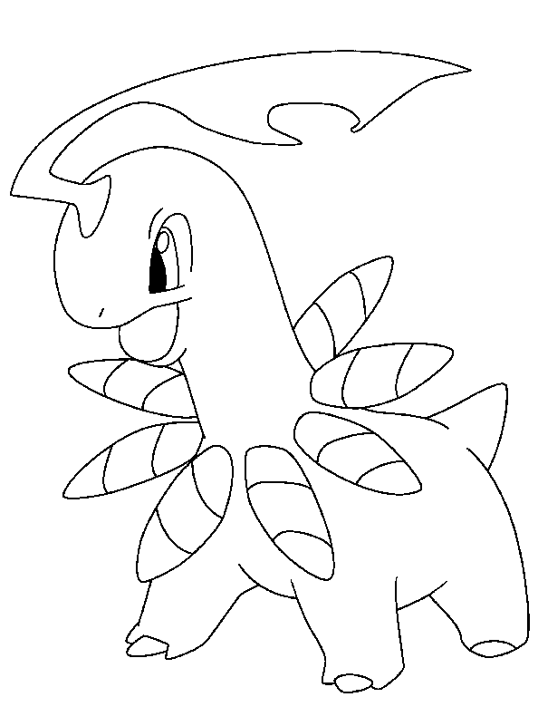 coloriage Pokemon herbe